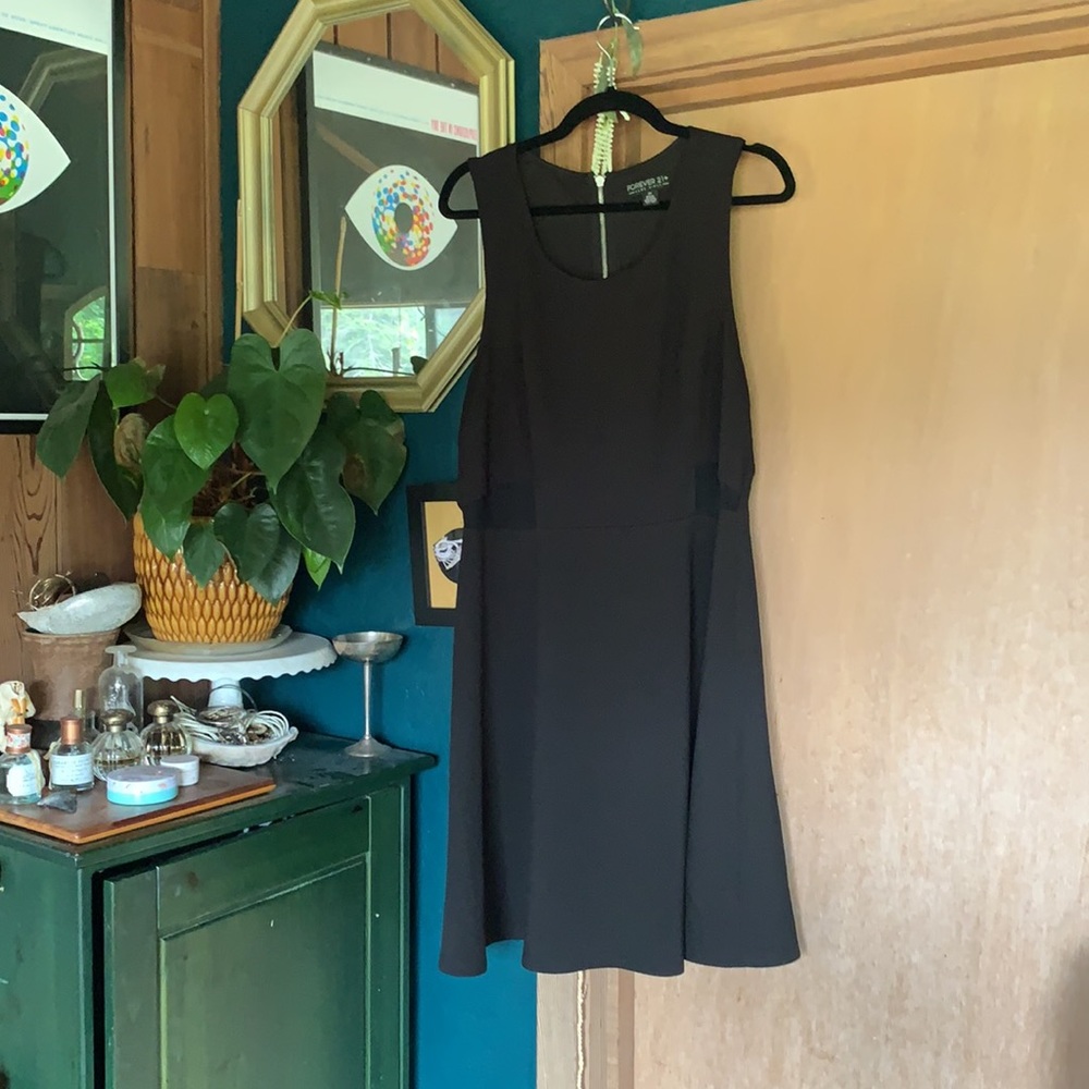 Little Black Dress Forever 21 side cutout